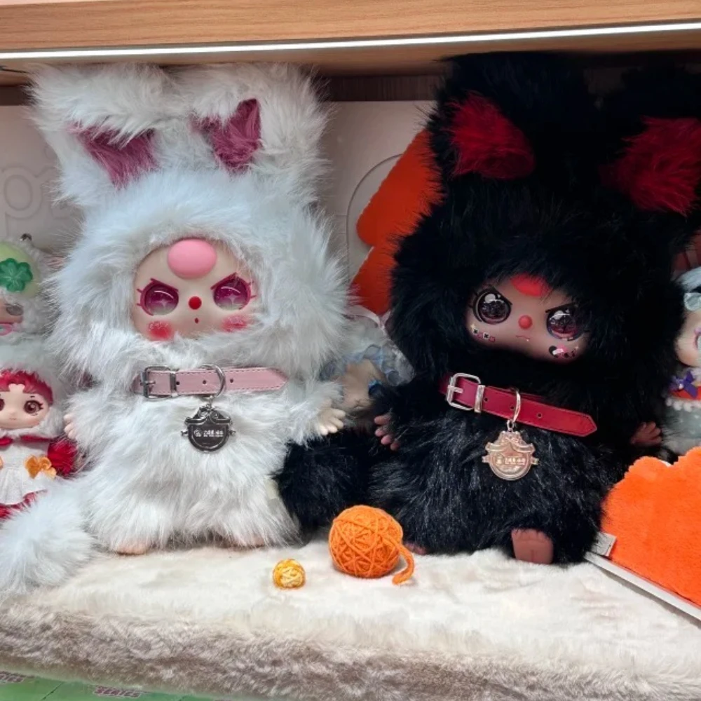 

Baby Three Dual Rebirth слепая коробка Kawaii Коллекционные настольные украшения плюшевые куклы модные милые экшн-фигурки аниме подарки игрушки