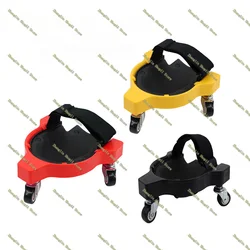 3 Colors Universal Rolling Wheel Kneeling Pad Knee Working Protection Multi-functional Built In Foam Padded Laying Platform