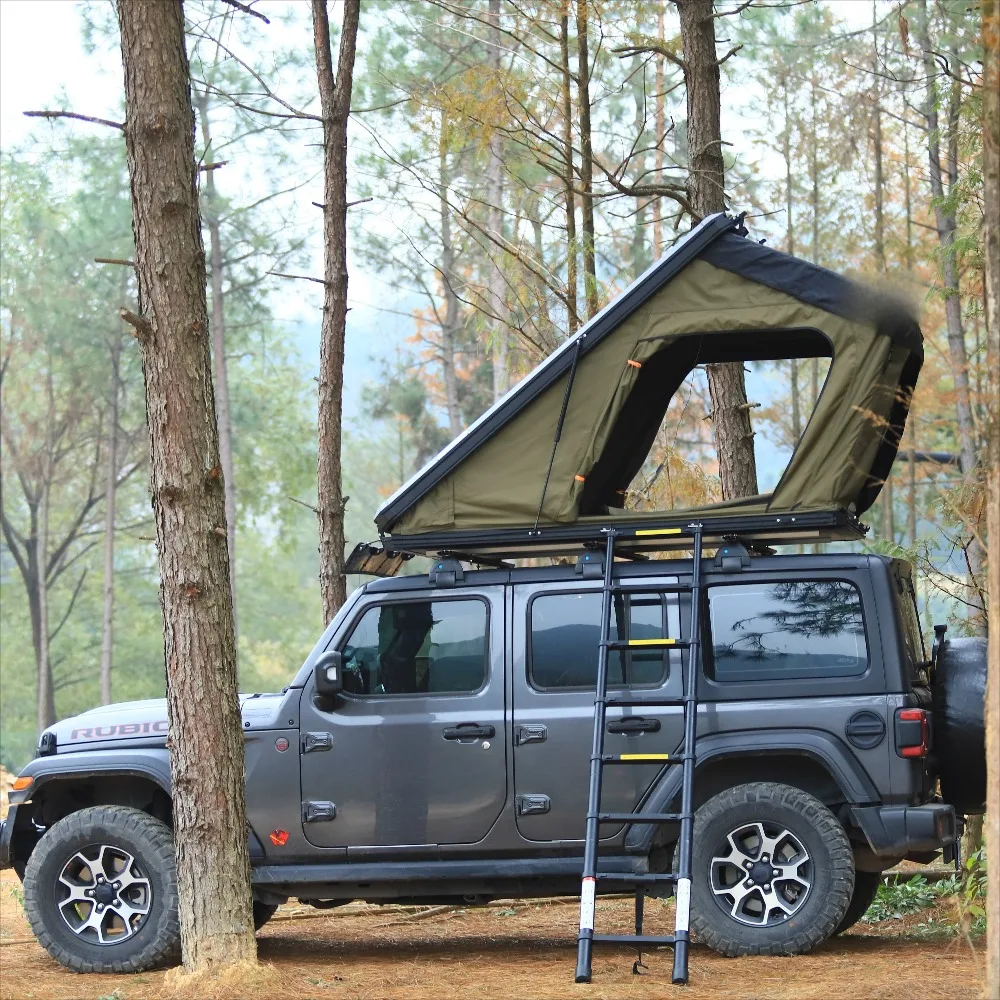

Customized OEM Double Layer Four-season Polyester Rooftop Tent for 4x4 Vehicles Road Camping 2 Person Quick Automatic Opening