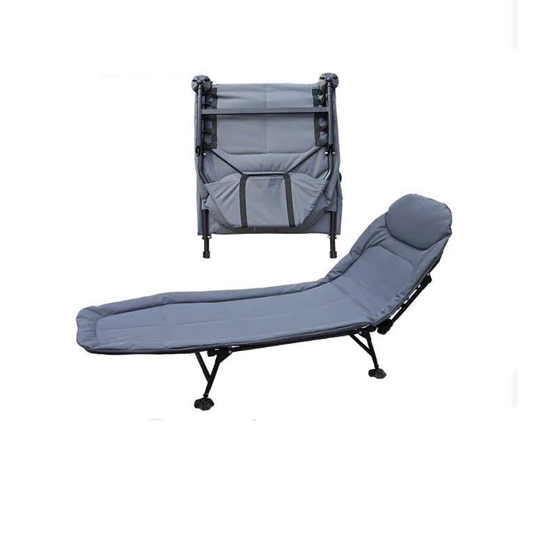 High quality outdoor  folding fishing bed with rigid support fishing recliner chair for carp fishing