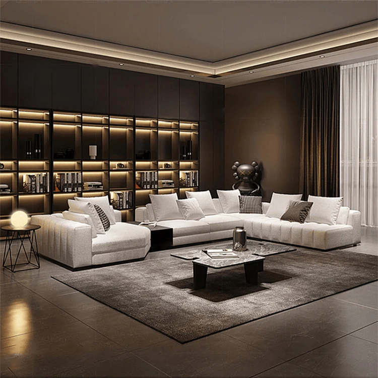 

Luxury Sectional Luxury Italian Design Modern Couch Set Live Room Living Room Sofas