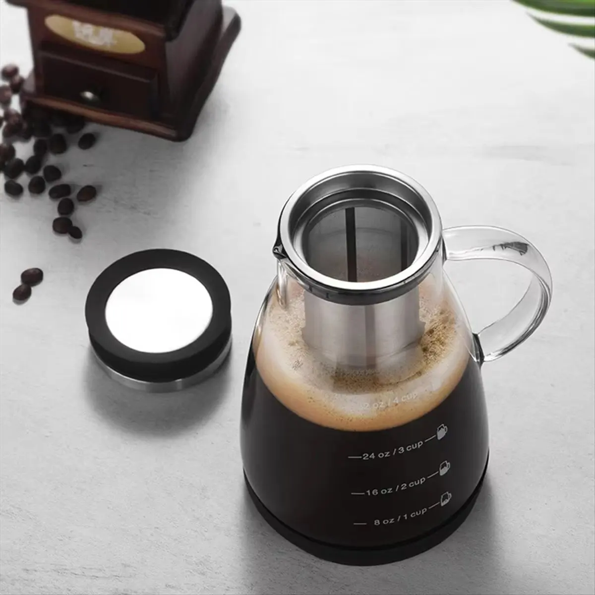 2026-trend-960ml-dual-use-cold-brew-coffee-tea-maker-espresso-ice-drip-glass-pot-with-filterglass-pot-for-home-use