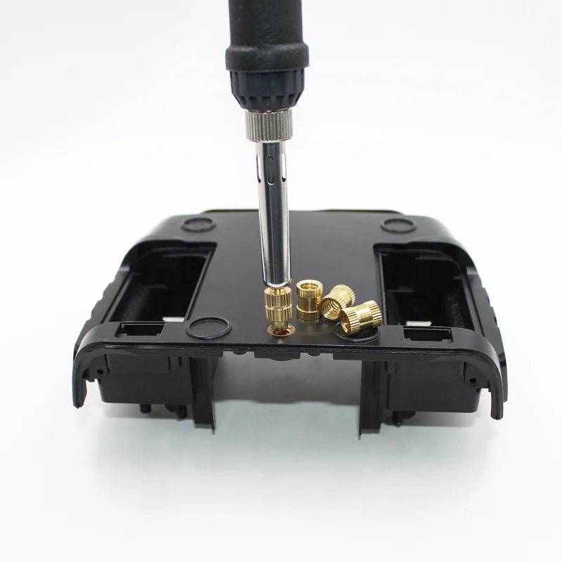 Einsätze TS100 Lötkolbenspitze Messing Heat Set Einsatzmutter Gewinde Hot Melt Guide Head 3D-Druck Einbettung Kupfermutter Einsetzen – Detail 5