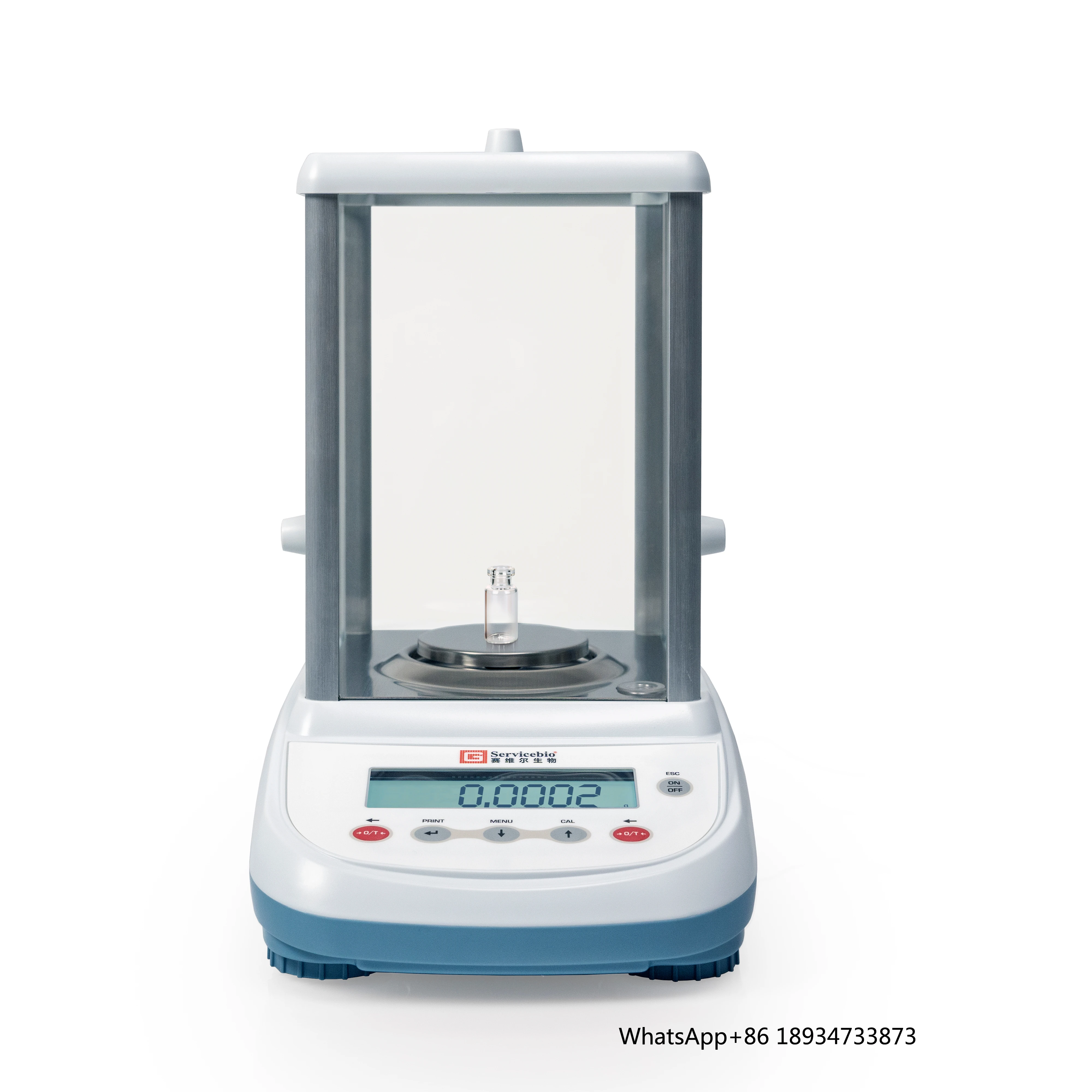 

Полностью автоматические калибровочные аналитические весы, точность 0,01%, емкость 120 г, с ветрозащитной камерой