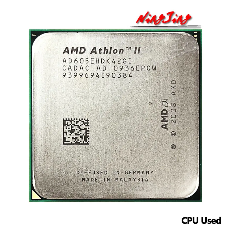 معالج AMD Athlon II X4 605E 605 2.3 جيجا هرتز مستعمل رباعي النواة AD605EHDK42GM/AD605EHDK42Gi المقبس AM3