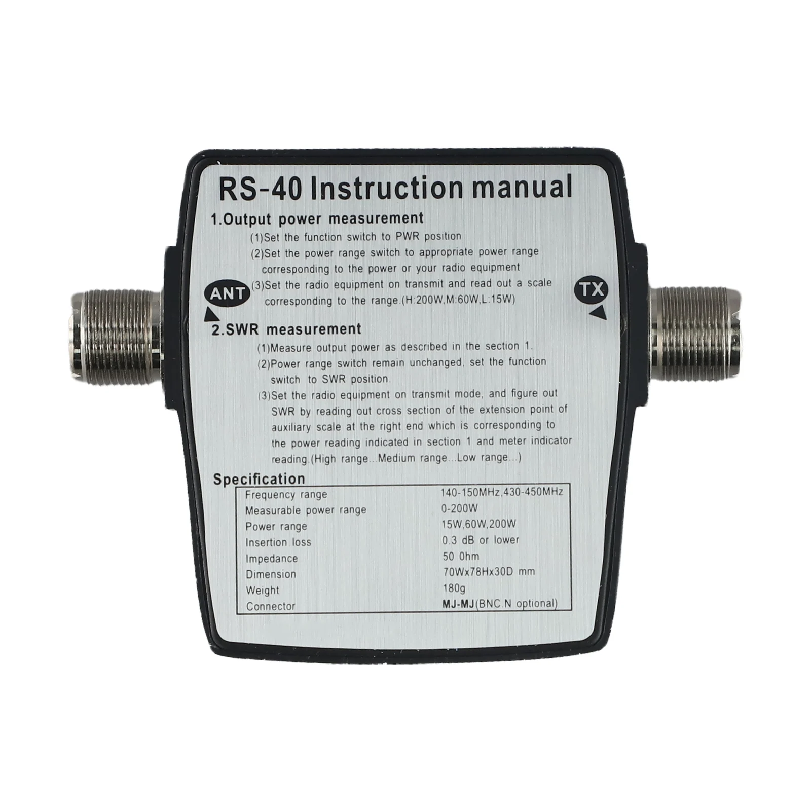 40 Series Swr Power…