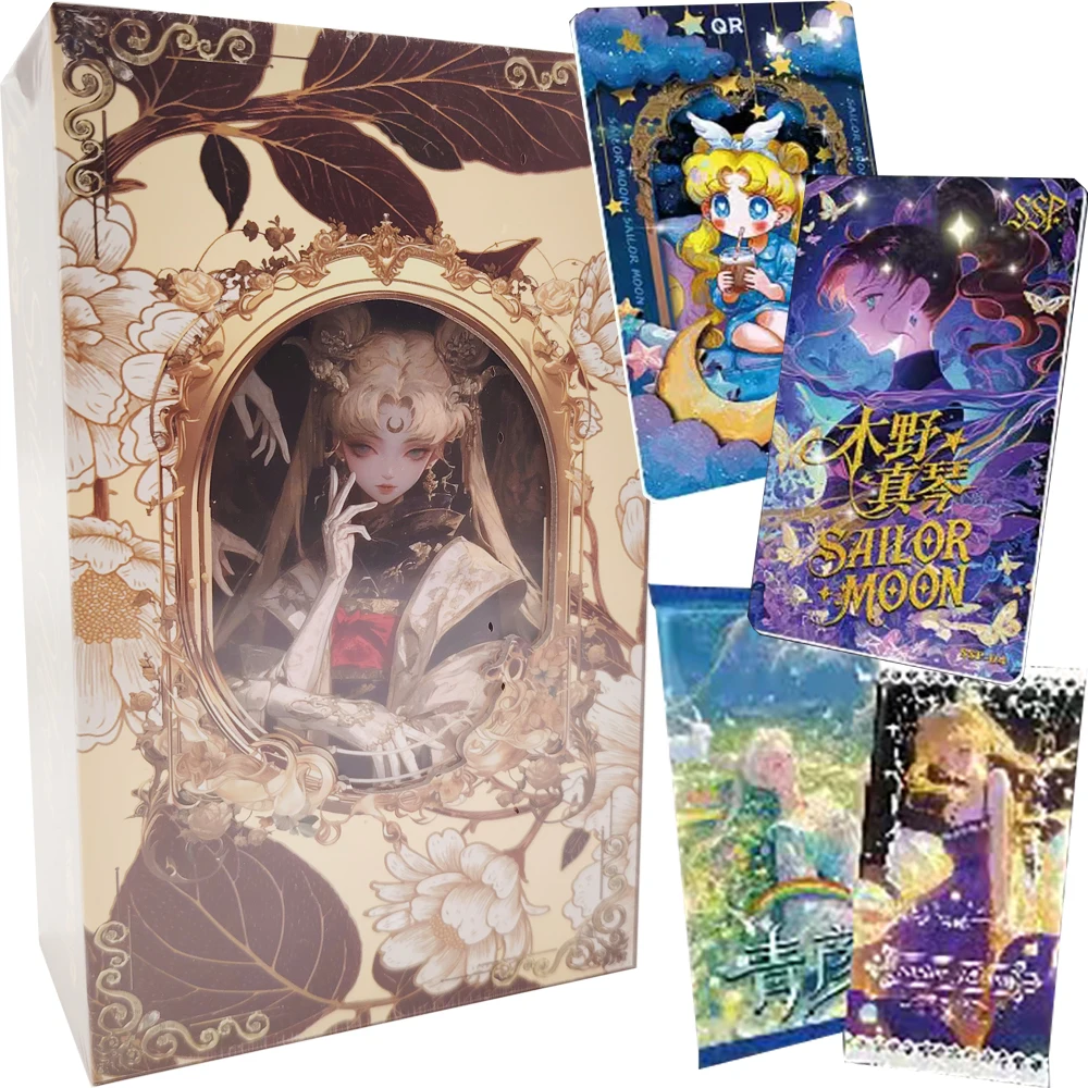 

Magical Girl Transformation Anime Sailor Moon Collection Card High Quality Lovely Pretty Girls Youth Fashion Character Card Gift