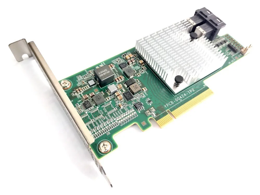 

LSI SAS3008 9300-8i SATA / SAS HBA Controller 12Gbps IT Mode ZFS TrueNAS-