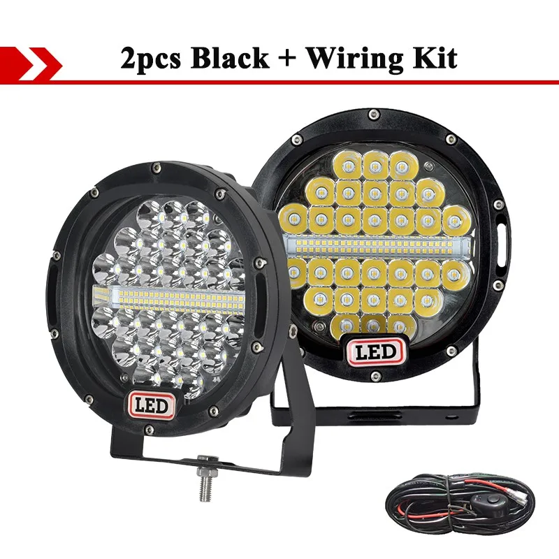 7 inch LED werklamp offroad 4x4 SUV bumper spotlights auto vrachtwagen dakdrager werklamp vrachtwagen bus LED rijverlichting
