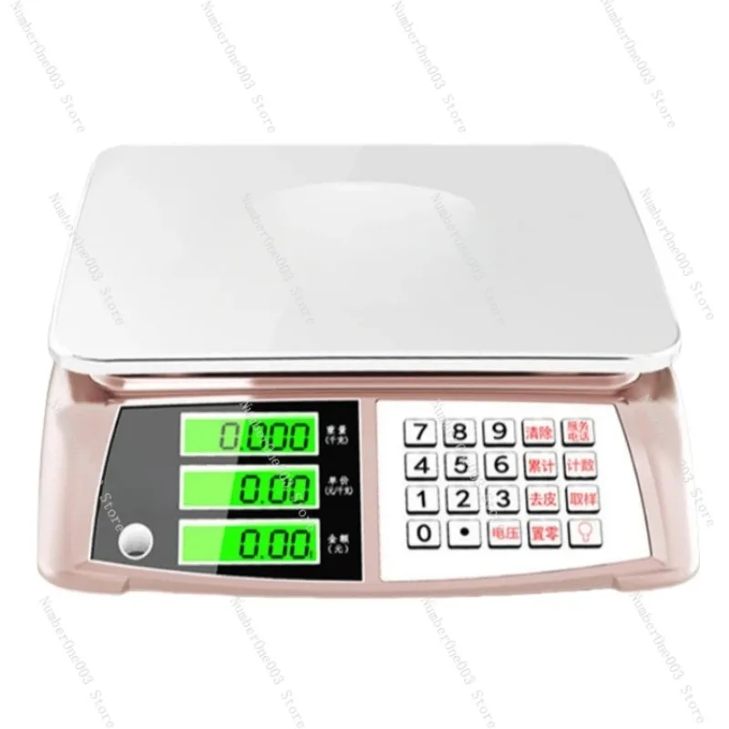 Electronic Scale Commercial Pricing Table Scale High Precision Desktop Weighing Gram Scale