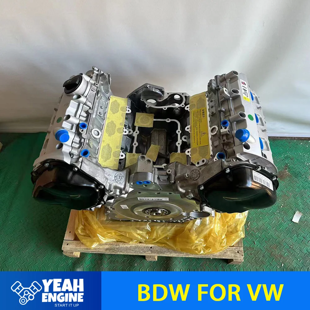 محرك بنزين 2.4L 6 اسطوانات BDW لأودي A6 C6 كتلة اسطوانة طويلة قطع غيار السيارات