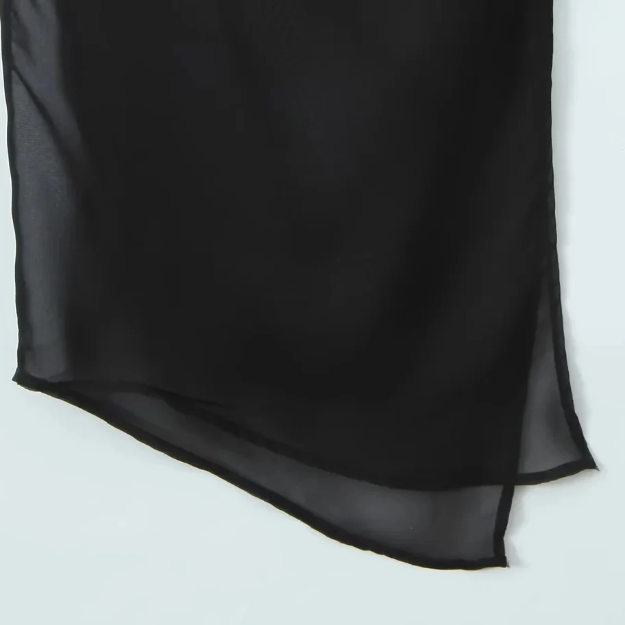 Sexy Kant Me Splice Lange Dr vrouwen Geplooide Afslanken Vlees Die Split Hoge Taille Pendelen Sle Zomer Lange Dr