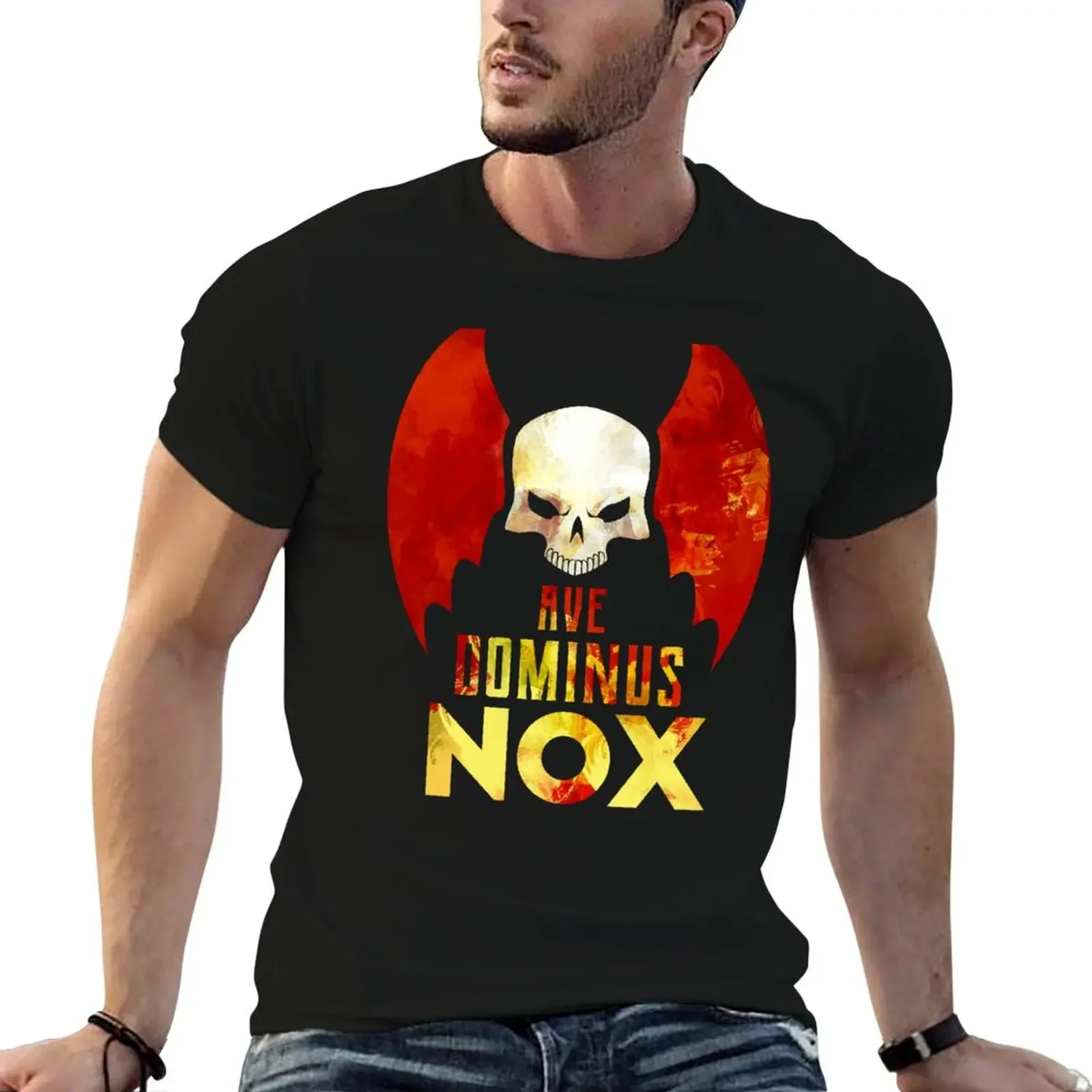 Ave Dominus Nox T-Shirt rapper graphic tees animal prinfor boys vintage anime shirt mens funny t shirts