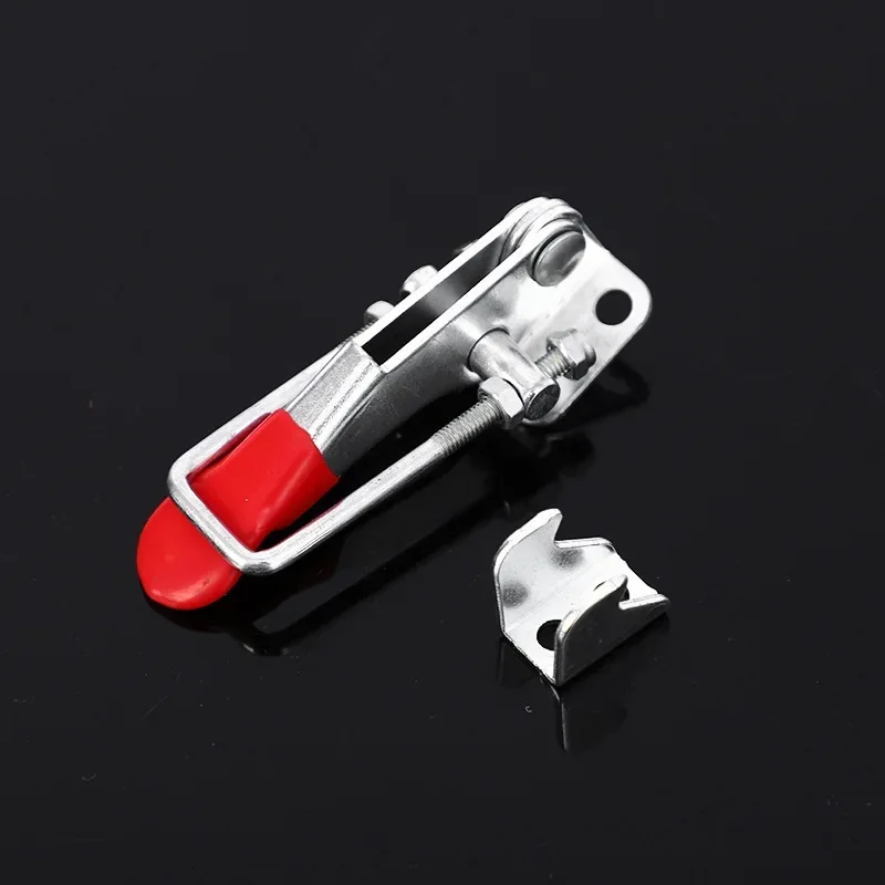 yesSmall size,100kg Holding force,Adjustable length Galvanized iron,Lock folder, box buckle, snap,bolt clamps,Gripping tool,90mm