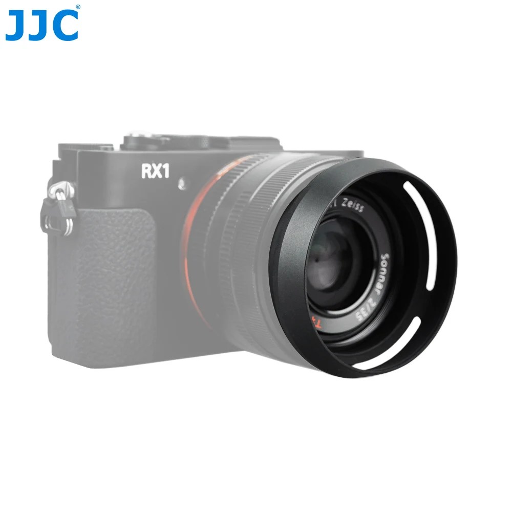 JJC Metal Lens Hood for Sony RX1RIII RX1RM3 RX1RM2 RX1R II RX1 RX1R rx1rm2 Digital Camera Replaces Sony LHP-1 Lens Hood