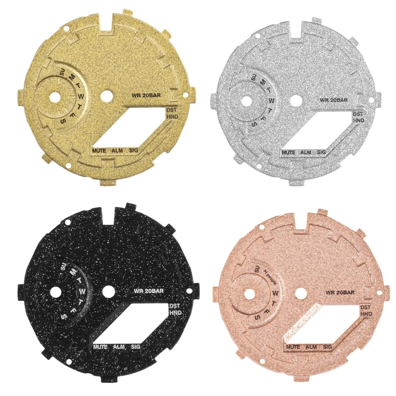 الصقيع الذهب النار نمط الهاتفي ل كاسيو G-Shock Ga2100 Ga-2100 GA-2110 القرص المعدني الاتجاه شخصية الحافة مقياس حلقة ساعة DIY بها بنفسك