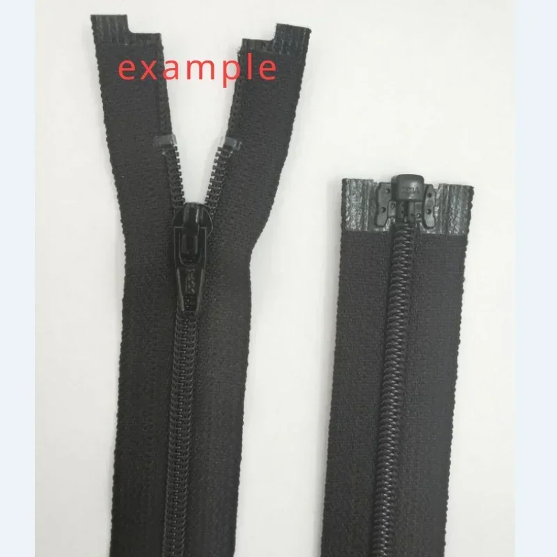 50pcs/Lot 3# 5# DA YKK Pull Slider Auto Lock Nylon Coil Zipper Fitting Head Black White Jacket Jean Fix Repair Sewing Accessory