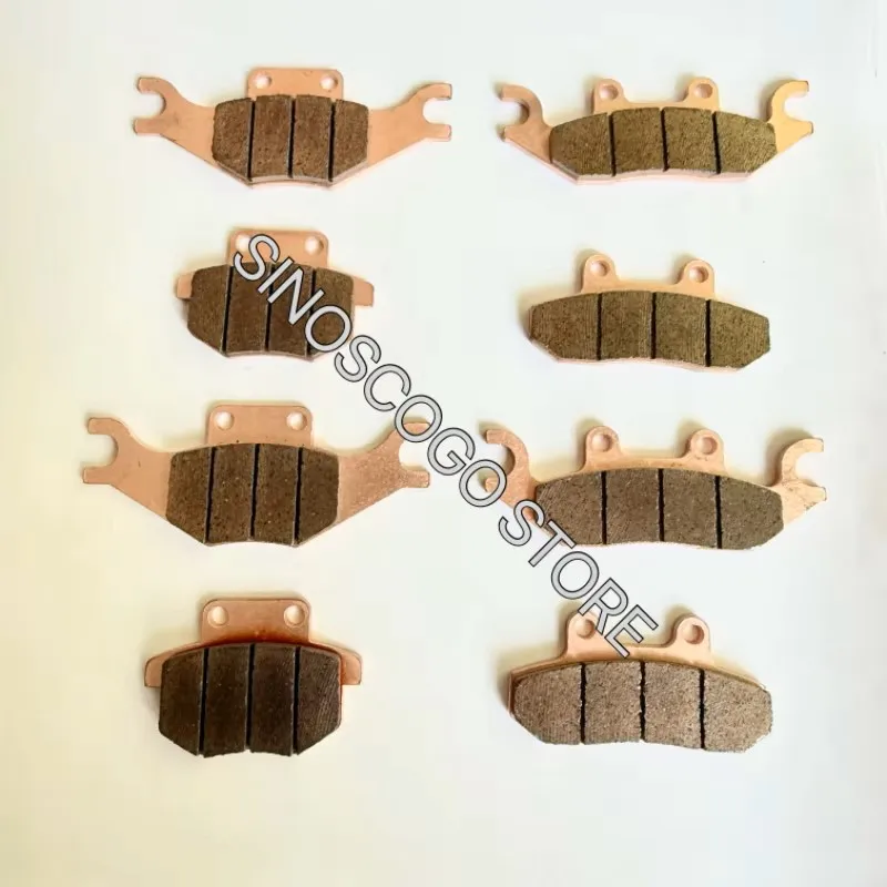 ODES ATV Front Rear Brake Pads Sintered 8PCS for Odes 650 800 900 1000 Pathcross  Troxus Dune UTV Quad 15106010060 15106010080