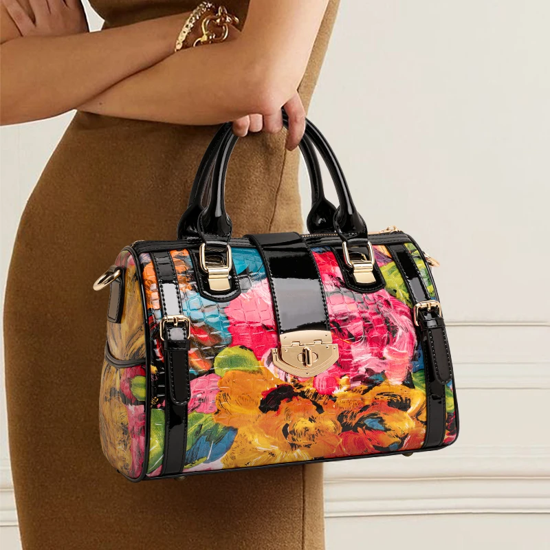 2026 New Style Genuine Leather Women's Bag, Large Capacity Pillow Bag, Top Layer Cowhide Handbag, Large Shoulder & Crossbody Bag