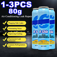 R134a Refrigerant Leak Repair Agent Strong Car Air Conditioner Oil Fluorescent Detection Repair Agent Plugging Agent Leak R 134a