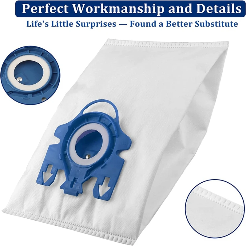 Vacuum Cleaner Bags Set Accessories For Miele GN Classic C1 Complete C1 Complete C2 S227 S240 S270 S400 S2 S5 S8 Series