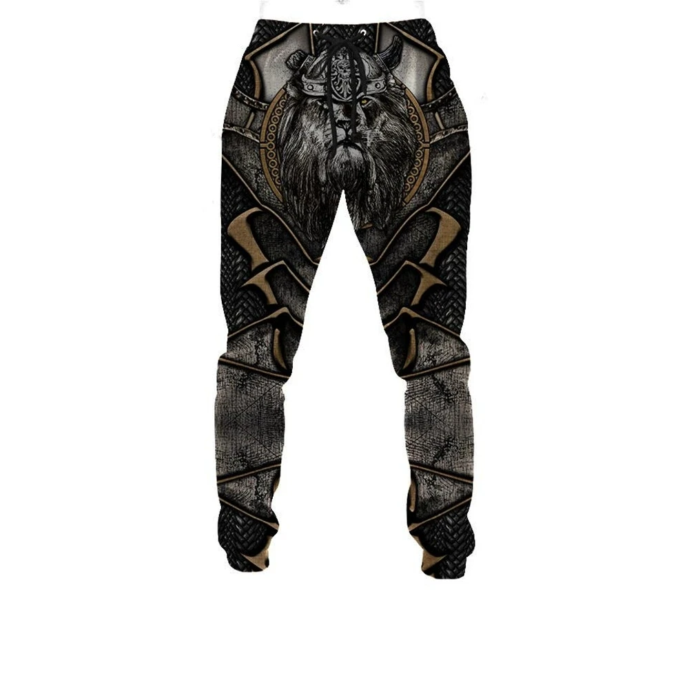 New Unisex Viking 3D Print Causal Clothing Fashion Men Women  Hip Hop Pants Plus Size S-7XL Trouser Jogger Men S-7XL