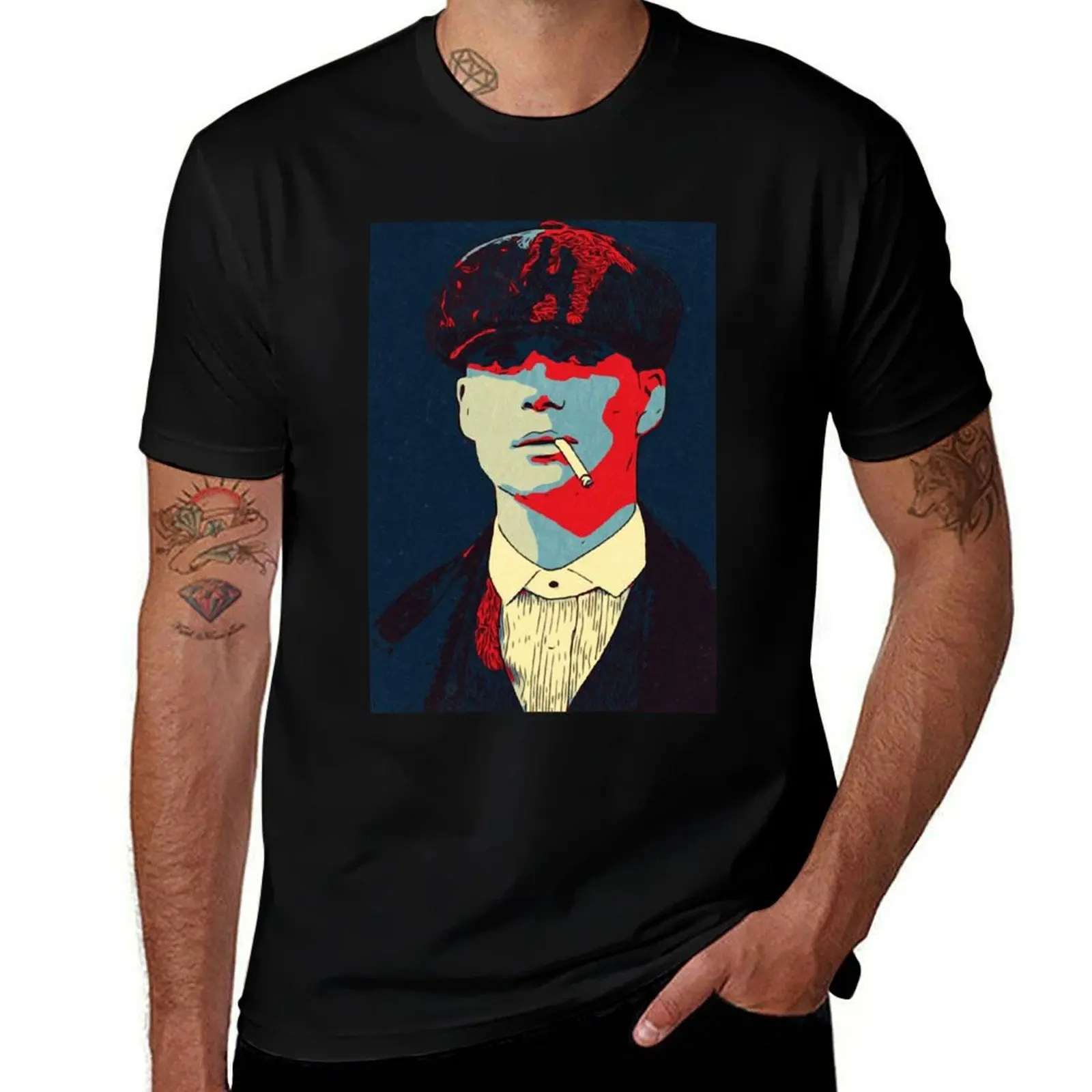 

Tommy Shelby T-Shirt t shirts for man pack cotton t shirt for man essential t shirt T-Shirt