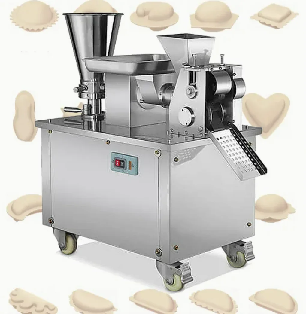 

Small Electric Commercial Automatic Gyoza Wrapper/Dumpling Making Machine Empanada Samosa Momo Maker With Motor For Sale
