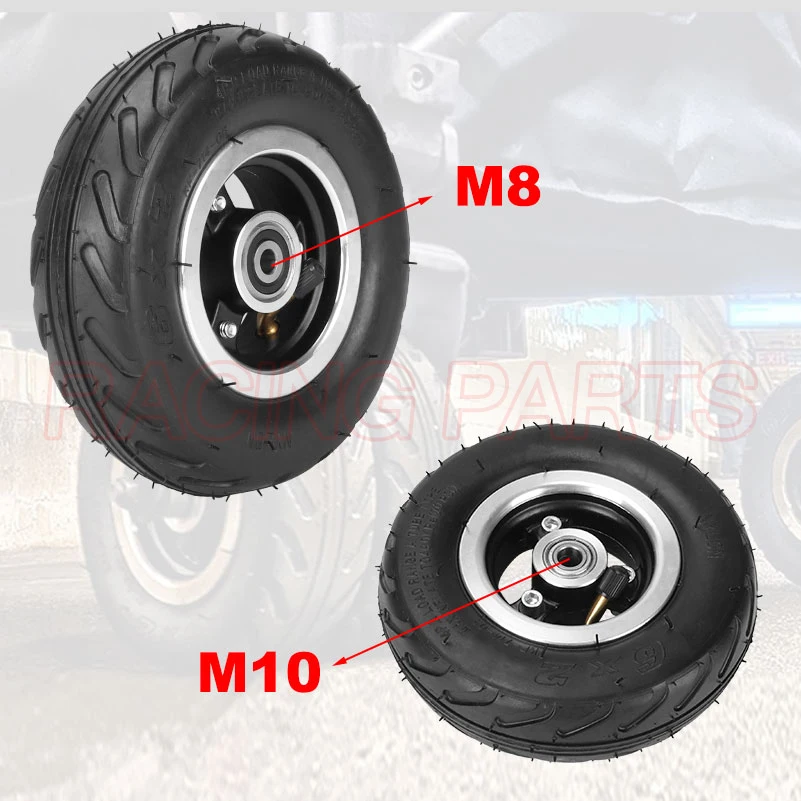 6X2 Wheels Set Tire…
