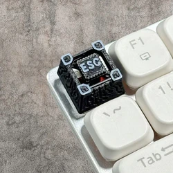 Customized Creative And Personalized Sword Keycaps Cross Axis Game Mechanical Keyboard ESC Backlight Keycaps