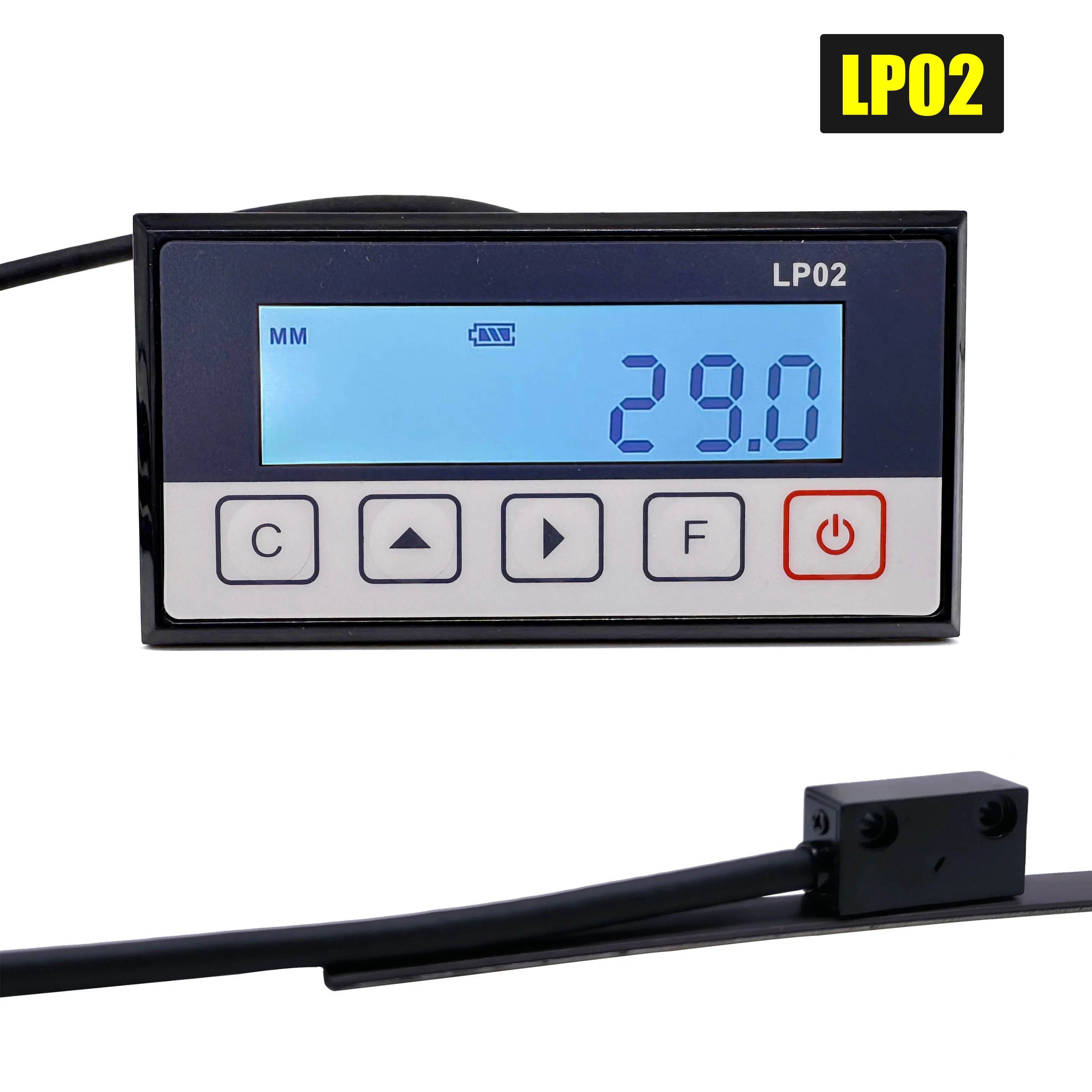 

LP02 Magnetic Scale DRO Display Integrated Embedded Magnet Measurement System Magnetic Tape with Stain Belt Profile Woodworking