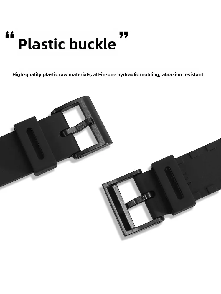 Suitable for Casio Small Square Student Electronic Watch with AE-1200/1300/W-216 Resin Watch Chain