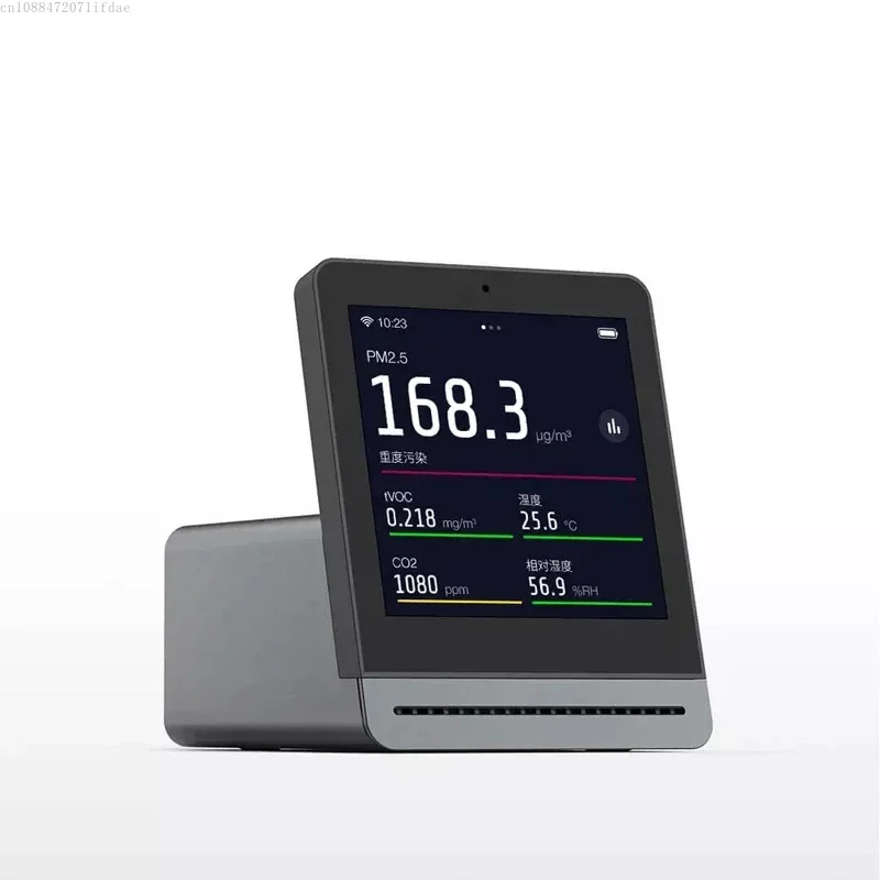 

Monitor de calidad del aire, Detector de temperatura, humedad, dióxido de carbono, TVOC, PM2.5, logotipo OEM, Qingping