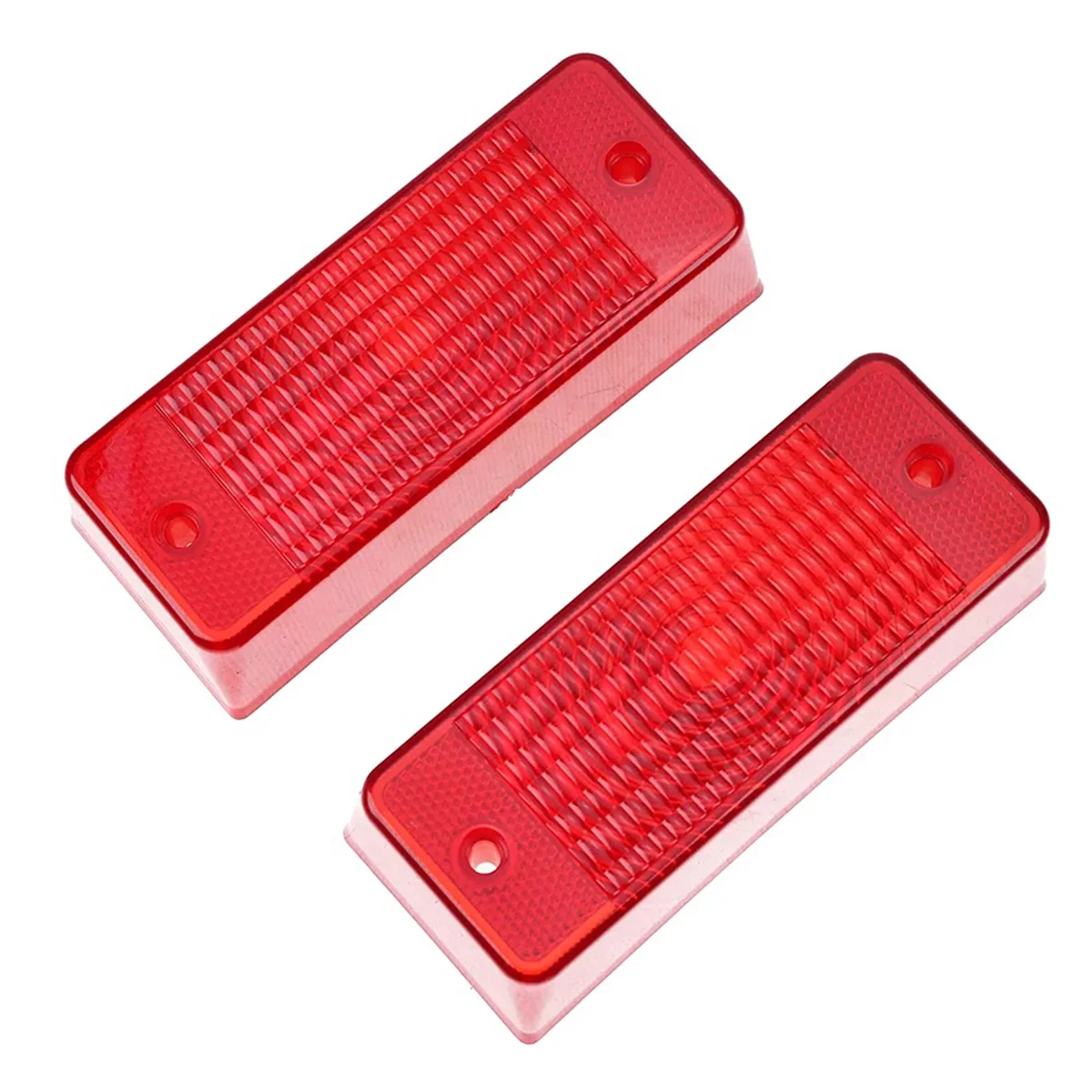 2Pcs Red Tail Light Lens for Bobcat S130 S150 S160 S175 S185 S205 S220 S250 S300 S330