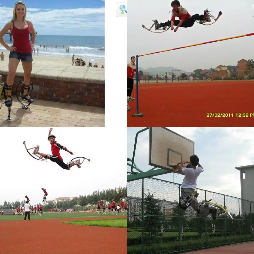 

Child Youth Kangaroo Shoes Jumping Stilts Kids Fitness Exercise (66-110lbs/30~50kg)