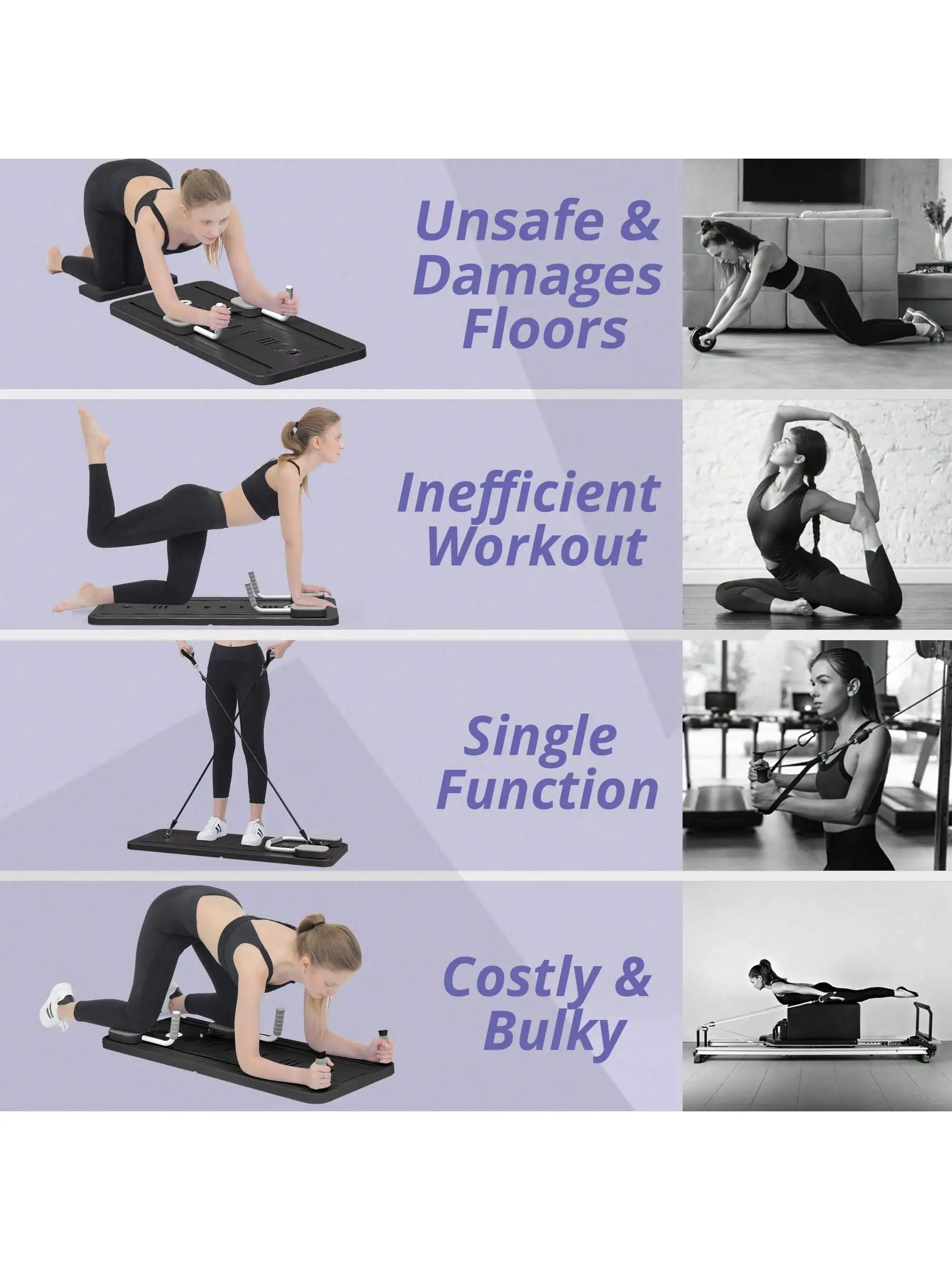Foldable Multi-Functional Pilates Board 5