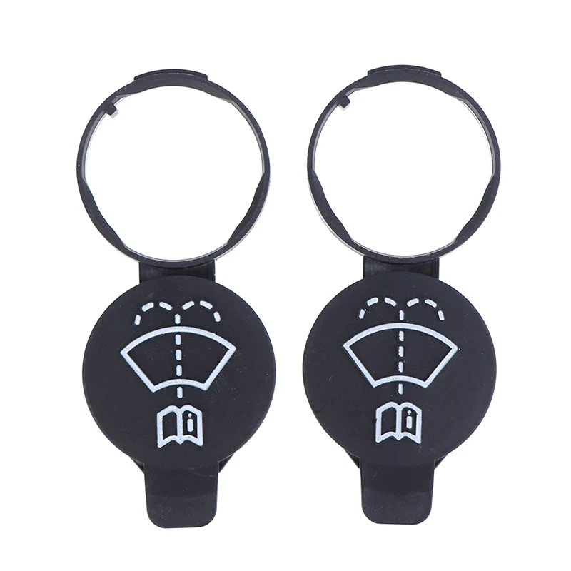 ★▲2Pcs Car Washer Water Tank Bottle Cap Windshield Wiper Fluid Reservoir Cover