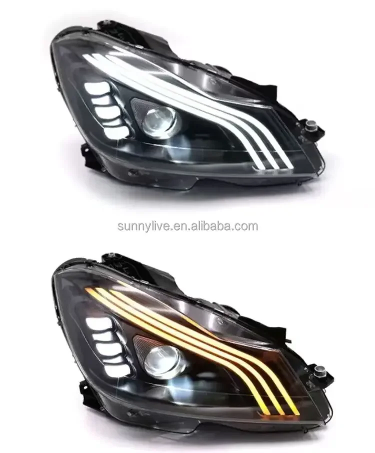 

AirowLED Headlight W204 Led Head Lamp 2012-2014 JY For Mercedes-Benz CN