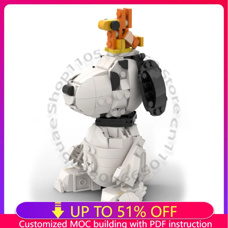 

289 PCS MOC Customize Famous Movie Characters 31165 Alternate Build Brickheadz Model Building Block Assembly Toys Birthday Gifts