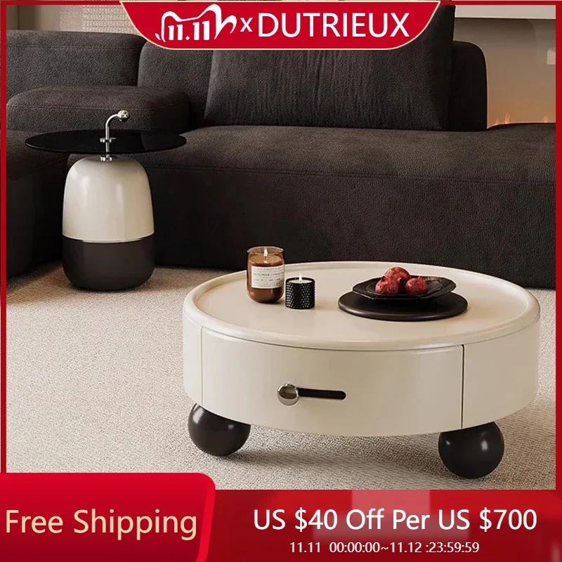 

Chinese Style Creative Coffee Tables Design Unique Elegant Storage Cute Coffee Tables Cute Luxury Kaffee Tische Room Decorations