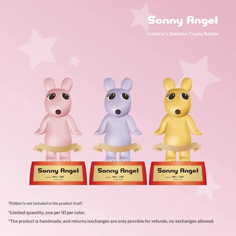 

Коллекционная фигурка Sonny Angel Collector's Choice Trophy Robby, лимитированная серия, модная игрушка, большая кукла, креативный предмет для декора, подарок