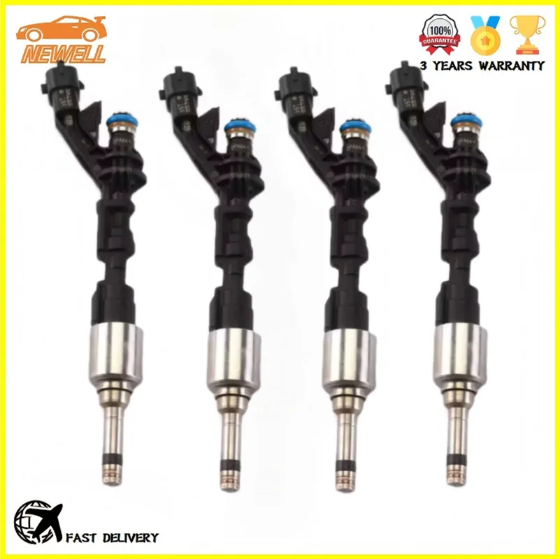 

4pcs 8W93-9F593-AD LR079542 Fuel Injector For Jaguar F-Type XK XKR X150 QQ6 Land Rover Range Rover Replace 8W93-9F593-BA