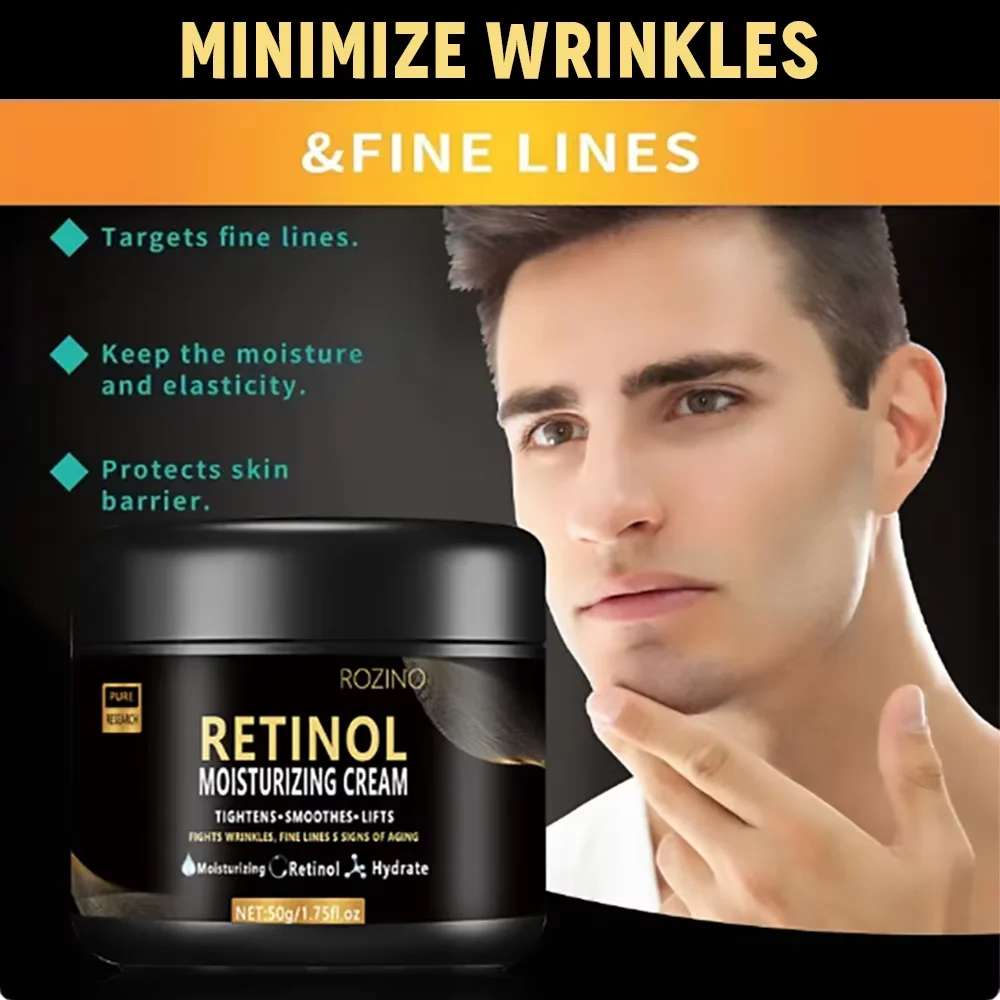 Retinol gezichtscrème voor man - Retinol Anti Wrinkle Cream recensie en prijs