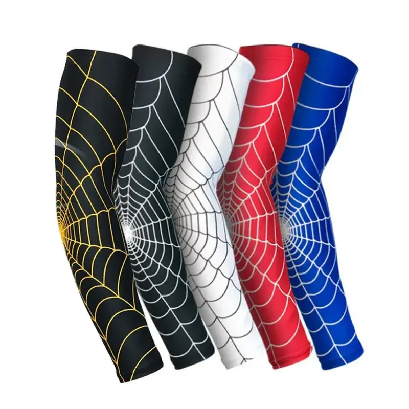 Basketball Sport Arm Sleeve Armguard Quick Dry UV Protection Running Elbow Support Arm Fitness Elbow Pad Cycling Arm Warmer