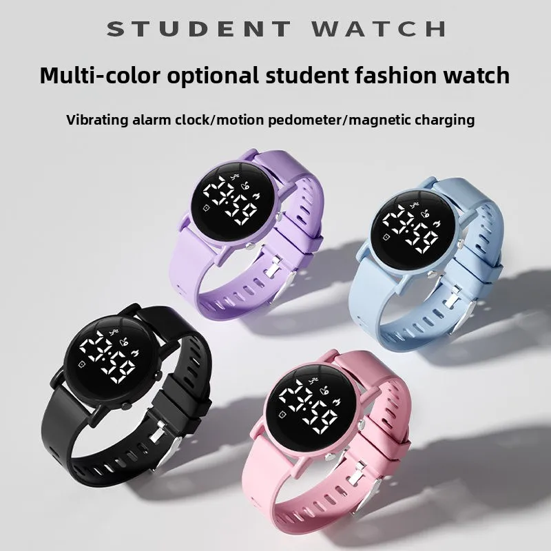 2026 New Kids Smart Watch Waterproof Swimming Multifunctional Fitness Tracker Step Counter Alarm Clock for Boys Girls