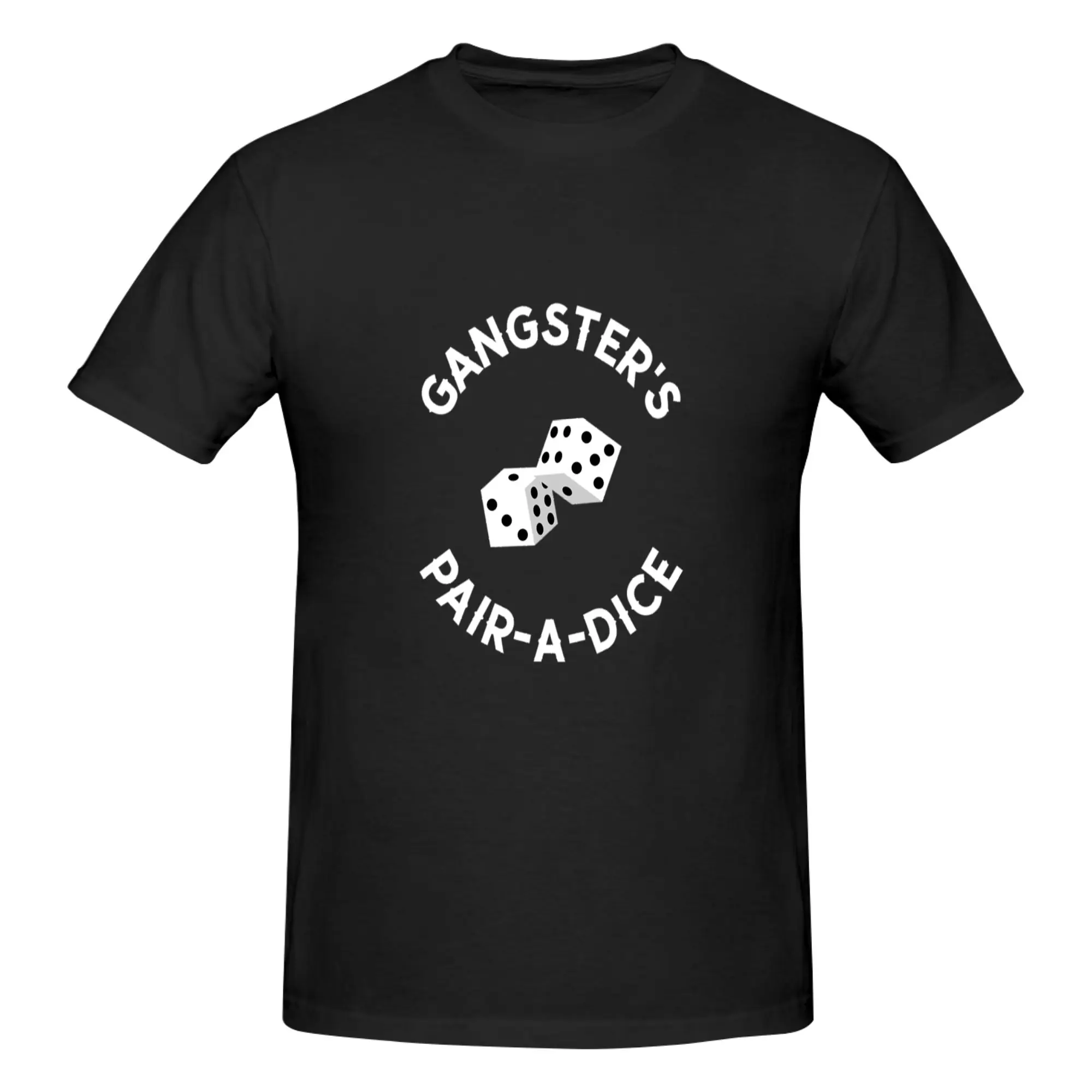 Funny Gangster s Pair-A-Dice Sports Betting  Men's Printed T-Shirt Unisex T shirtBlouses