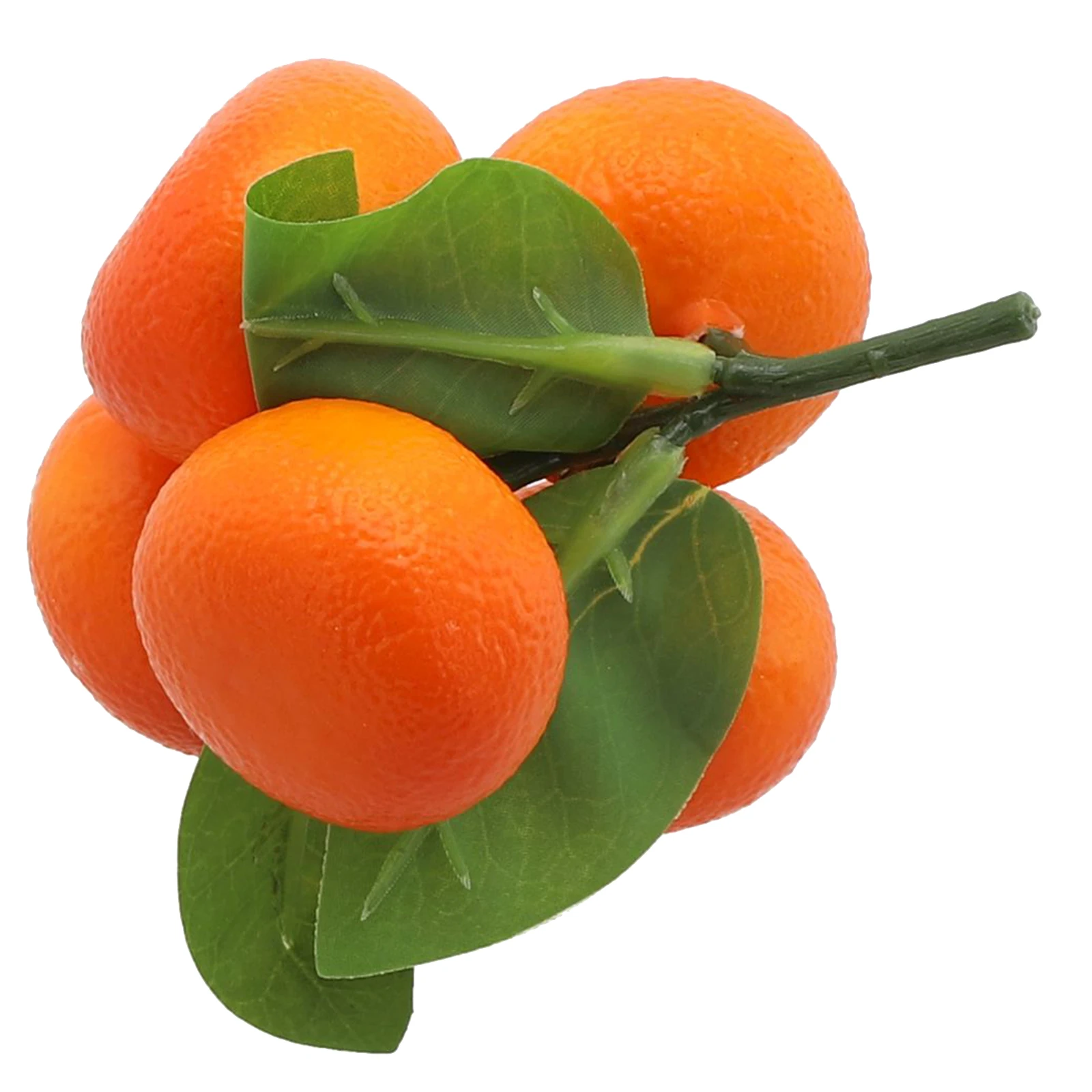 Tangerina artificial de alta qualidade para cozinha, acessórios artificiais, suprimentos de simulação, decoração de alimentos, frutas, 2020