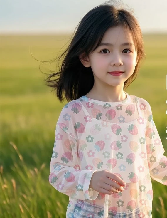 Girls Mosquito and Sun Protection Clothing Summer Thin Mesh Breathable T-shirt UV Resistant Children Air Conditioning Shirt