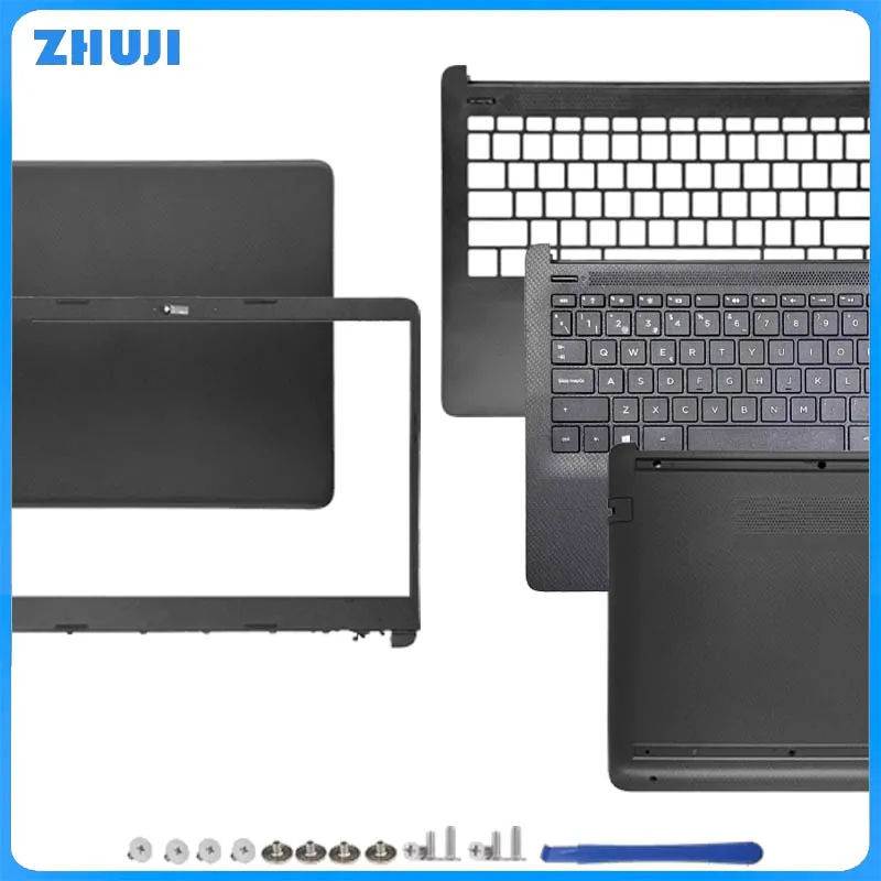 

For 14-CF 14-DF 14-DK 14-DP 14S-CR 14S-CF 240 245 G8 G9 340 G5 New LCD Back Cover Front Bezel Palmrest Bottom Case Black