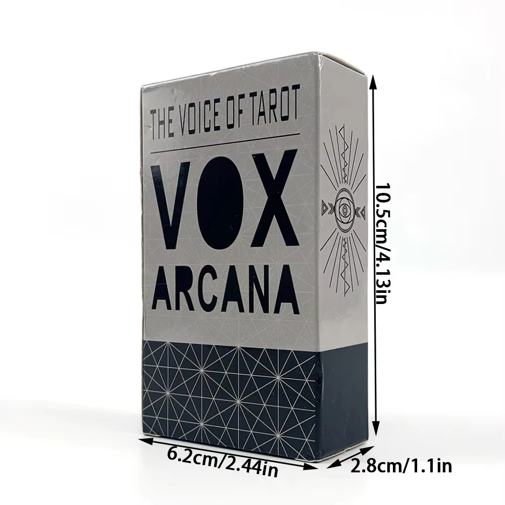 بطاقات التارو Vox Arcana الجديدة وP PDF التوجيه العرافة سطح السفينة الترفيه الحفلات مجلس لعبة دعم انخفاض الشحن 78 قطعة/صندوق